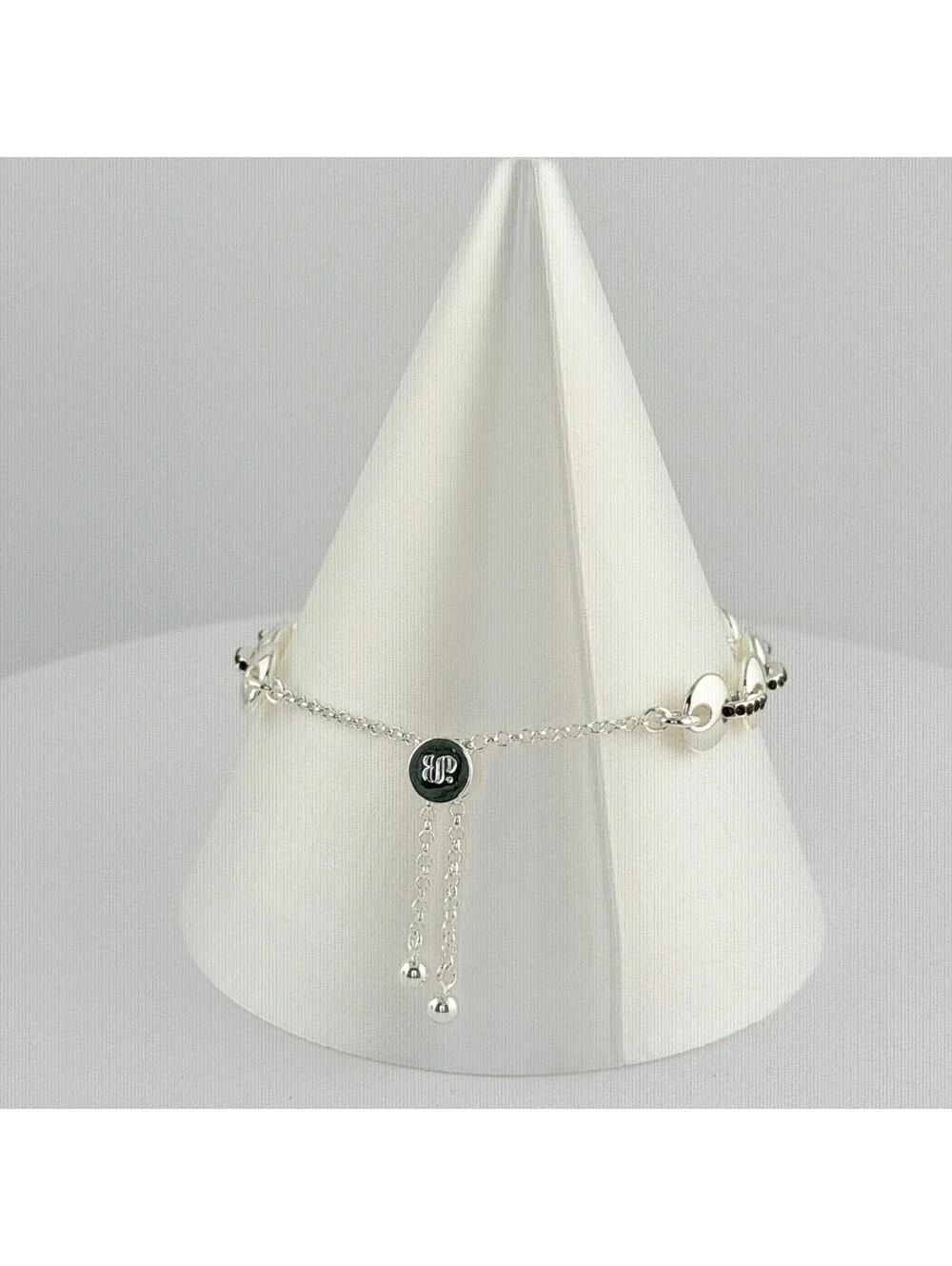 Bomb Party Single Stack Bracelet - on Silver Plating #139